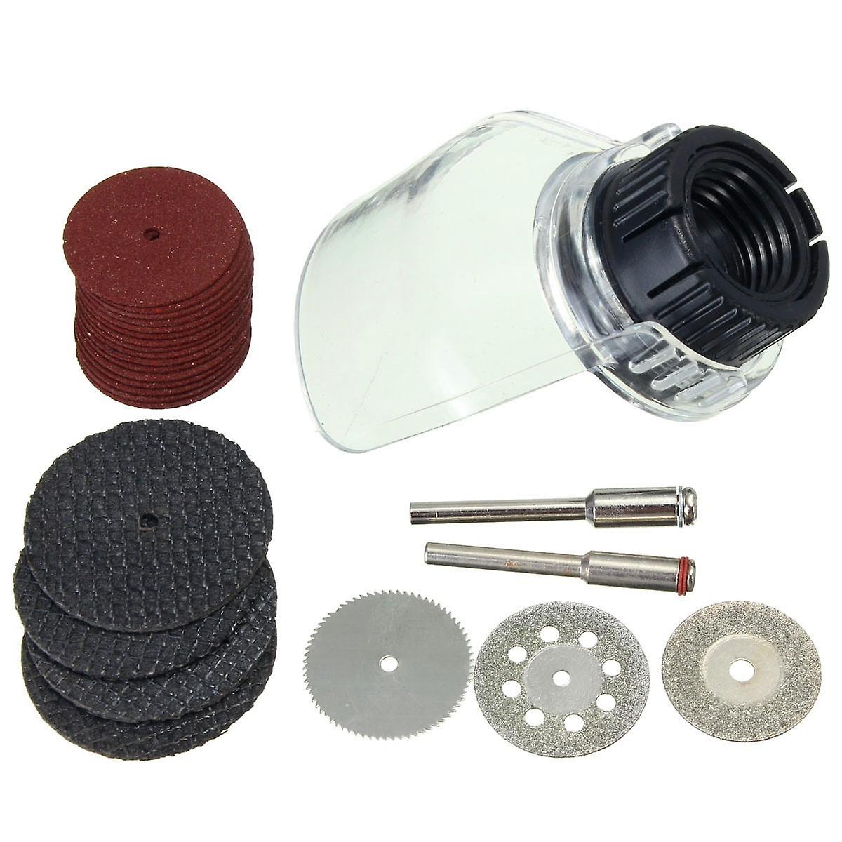 26Pcs Rotary Tool Attachment Accessories Set Abrasive Tool For Dremel