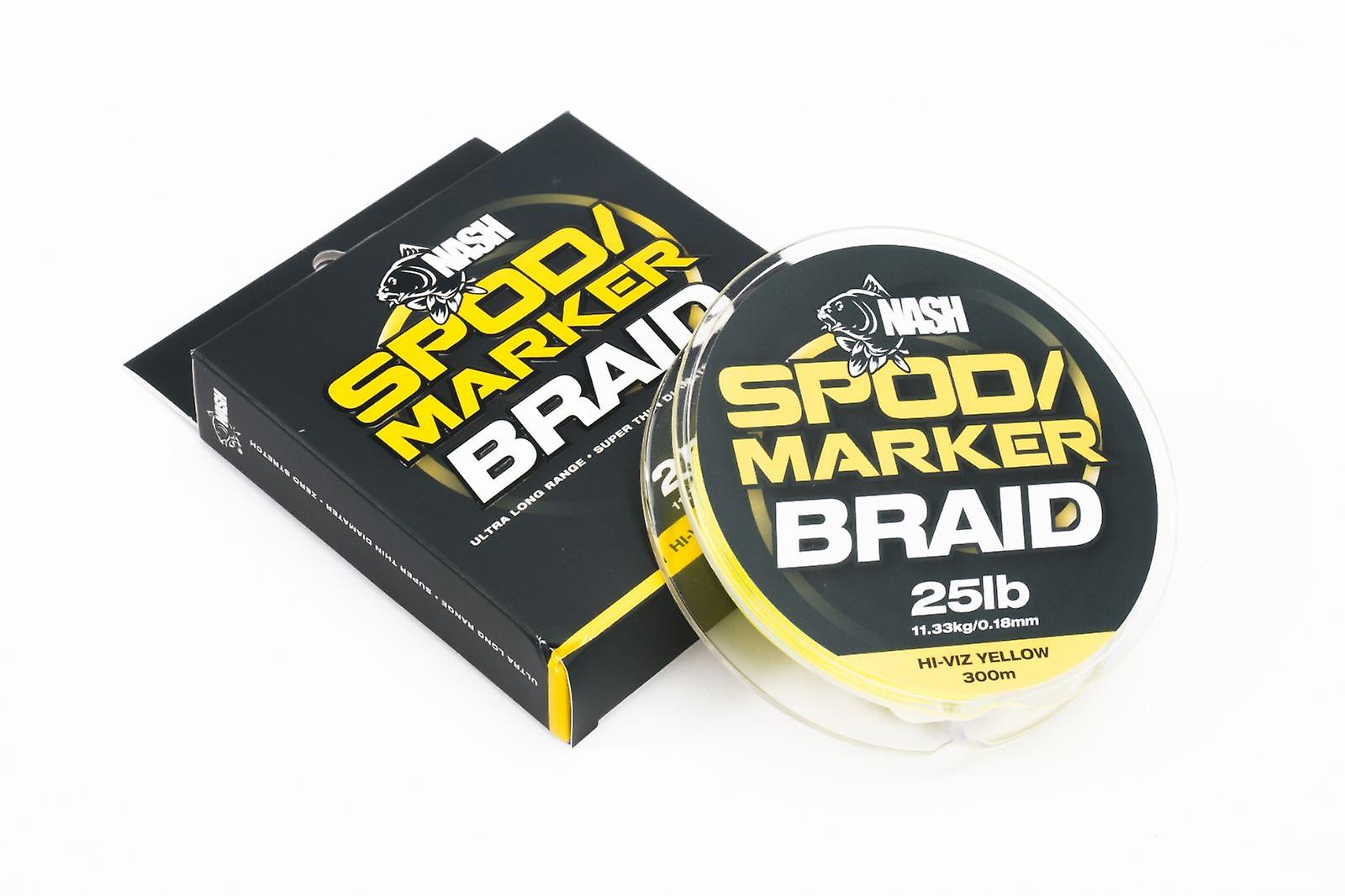 Nash Spod & Marker Braid Hi Viz Yellow //