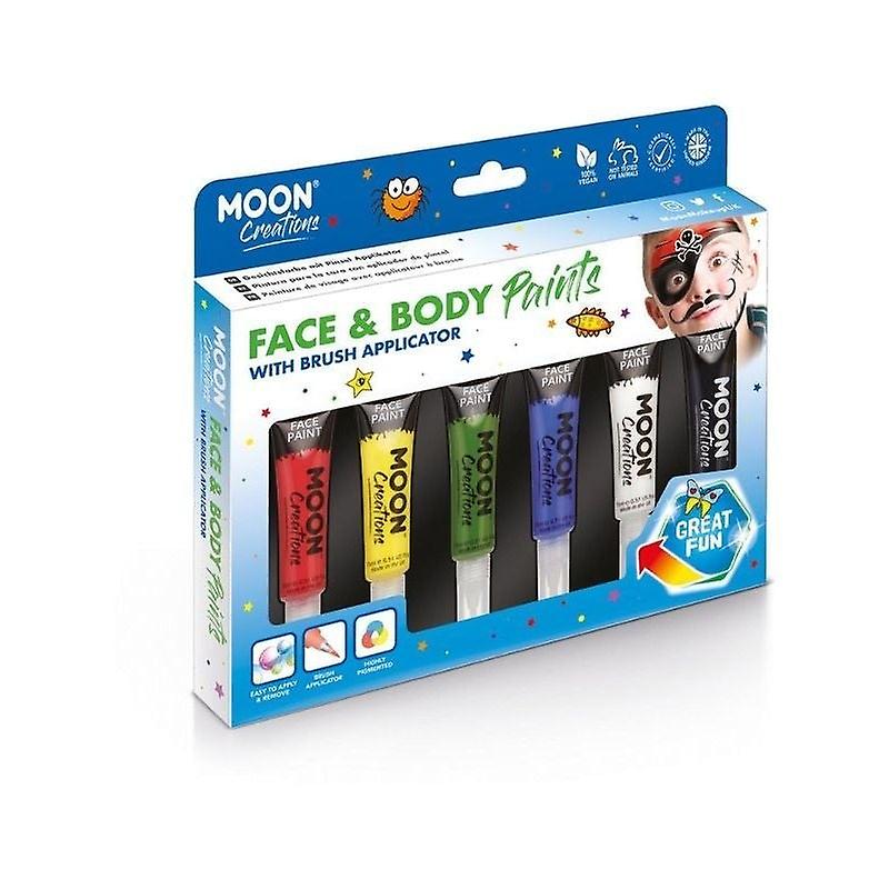 Moon Creations Face & Body Paints Assorted C01952