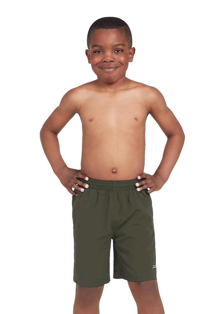 Zoggs Mosman Washed 15" Shorts - Khaki - Boys