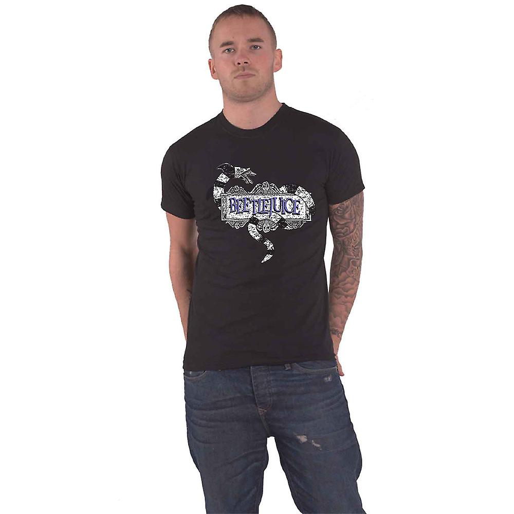 Beetlejuice Snake Badge T Shirt