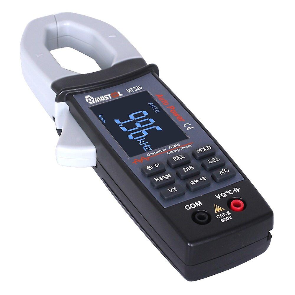 600V True Rms Digital Clamp Meter With Ac V/a Waveform Display Multimeter Oscilloscope