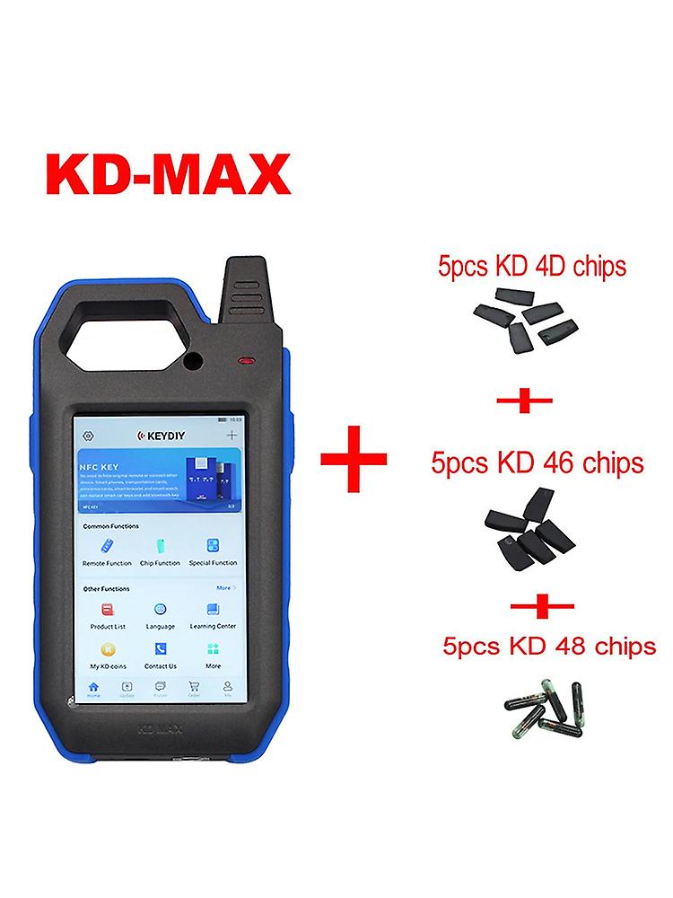 Keydiy Kd Max Key Programmer Auto Unlock Remote Generator Transponder Chip Reader Frequency Tester Mutil-functional Smart Device