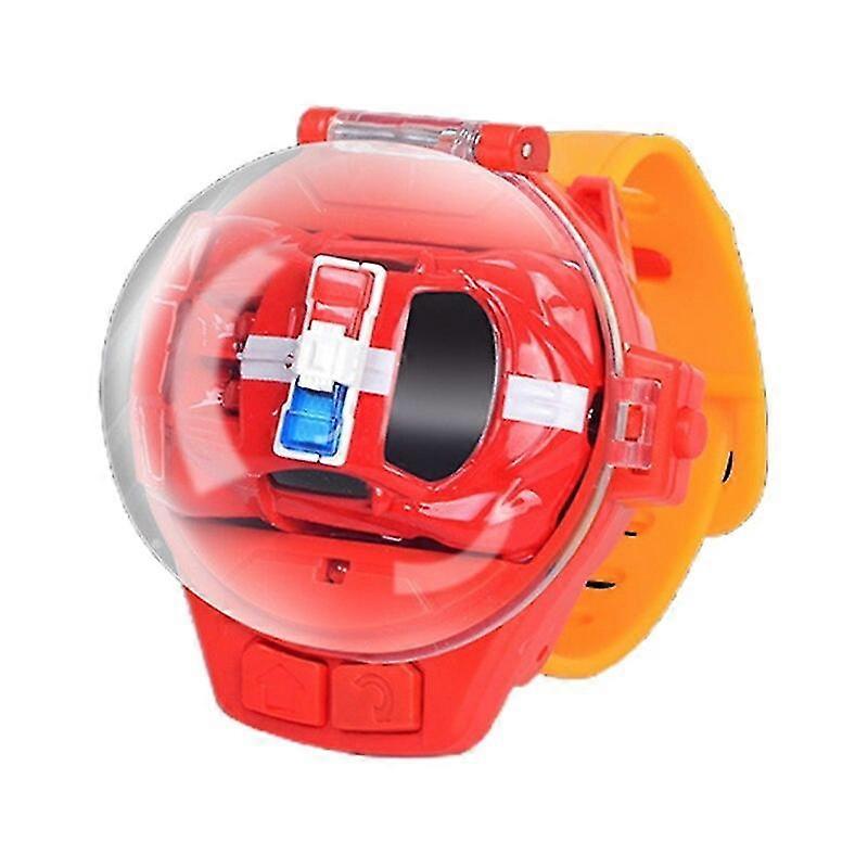 2022 New Watch Remote Control Car Usb With Rear Color Changing Lamp Accompany With Your Kids Watch Rc Car Toy Easy To Control#red