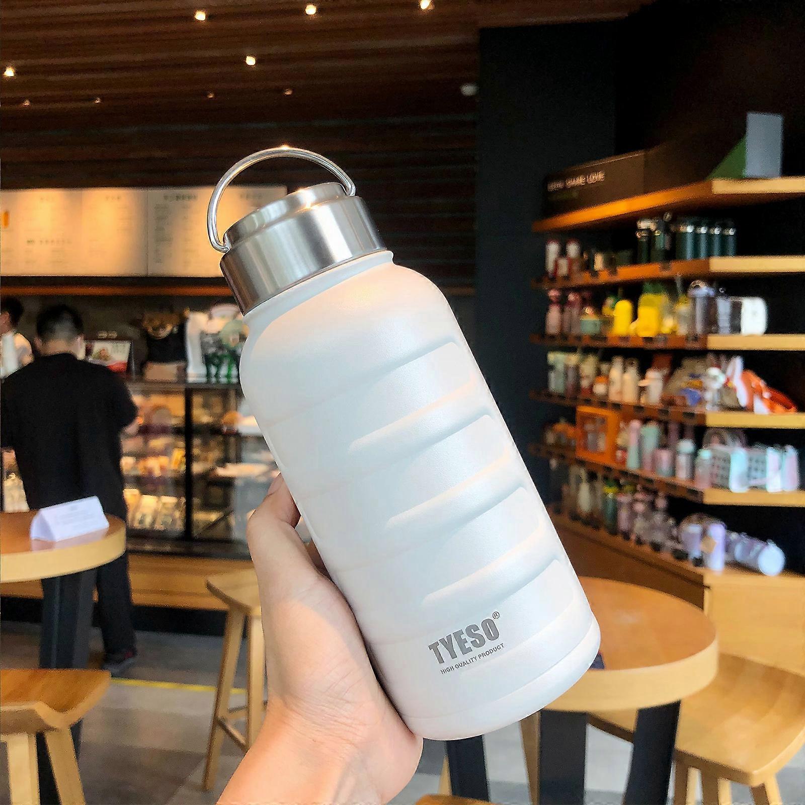 Stainless Steel Thermos Cup Large Capacity 1000ml Water Cup Sports Kettle Men's Portable Student Female Caterpillar