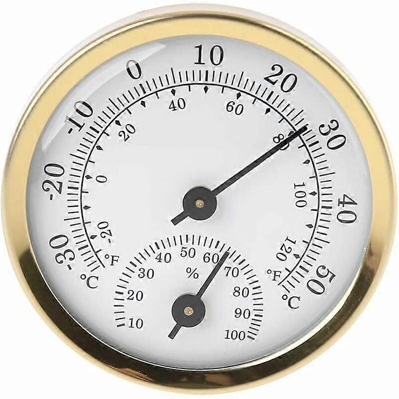 Analog Indoor Thermometer Hygrometer - Temperature/Humidity Display
