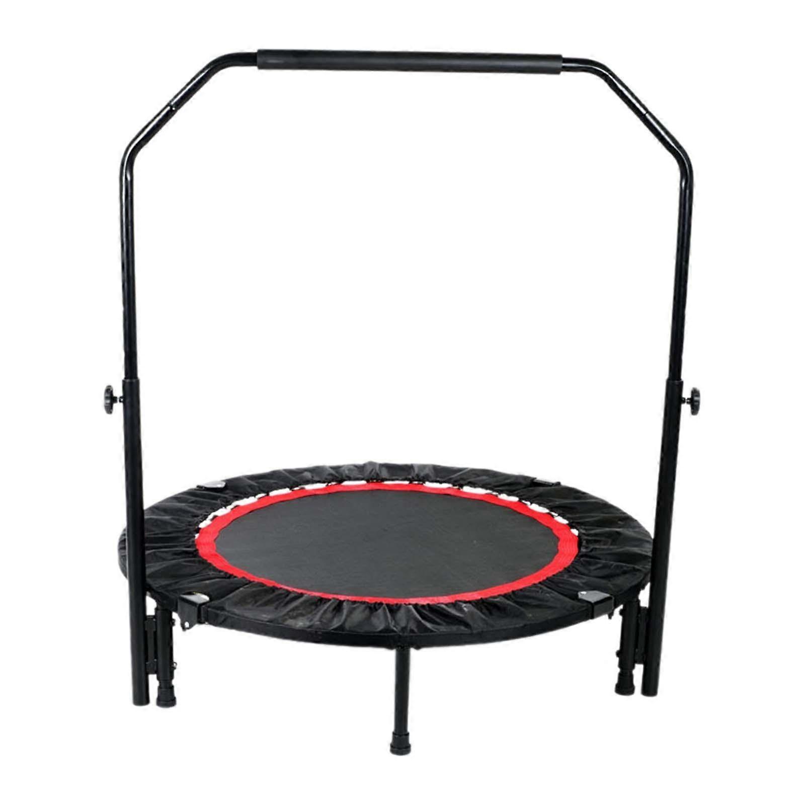 Mini Trampoline Versatile Compact Round Trampoline for Children Kids Workout 40inch