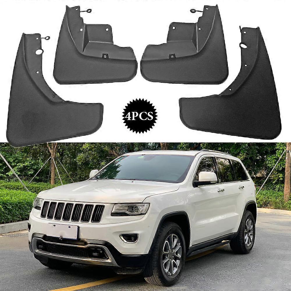 4X אחורי קדמי עבור ג'יפ גרנד צ'ירוקי 2011-2019 מגיני בוץ פנדר דש בוץ מגיני בוץ דש בוץ אביזרים לרכב