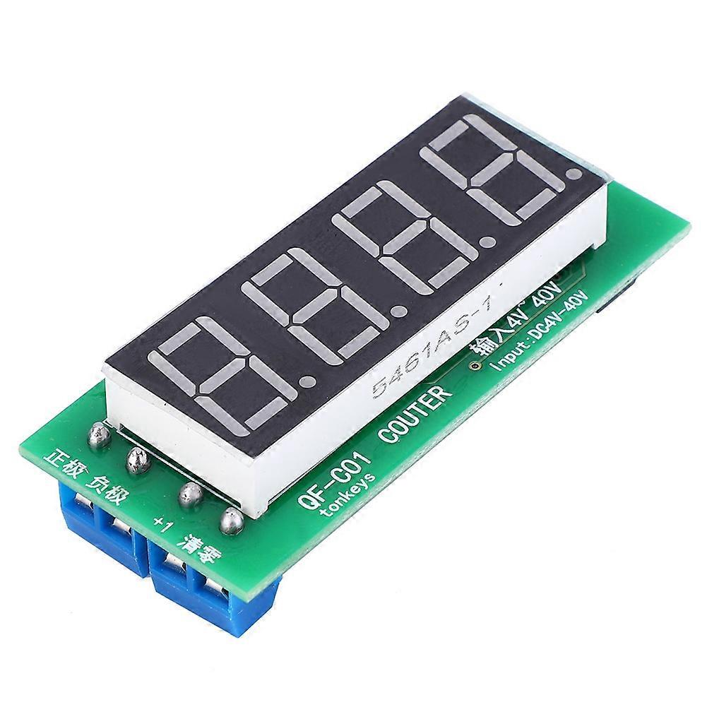 Counter Module High Quality 4 Digit Digital Display with Memory Function QF C04 DC4-40V
