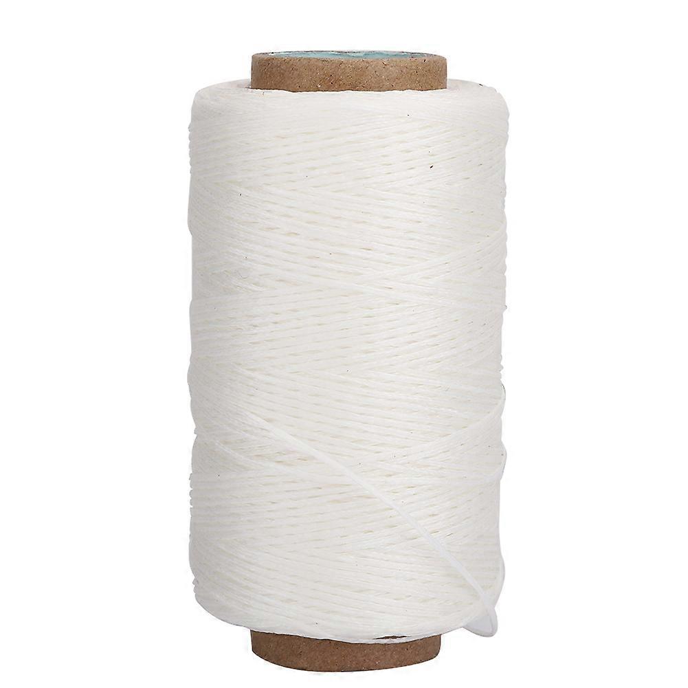 150D 820.2ft مشمع الموضوع اليدوية شقة خياطة خياطة الحبل الملحقات ل DIY الجلود CraftWhite