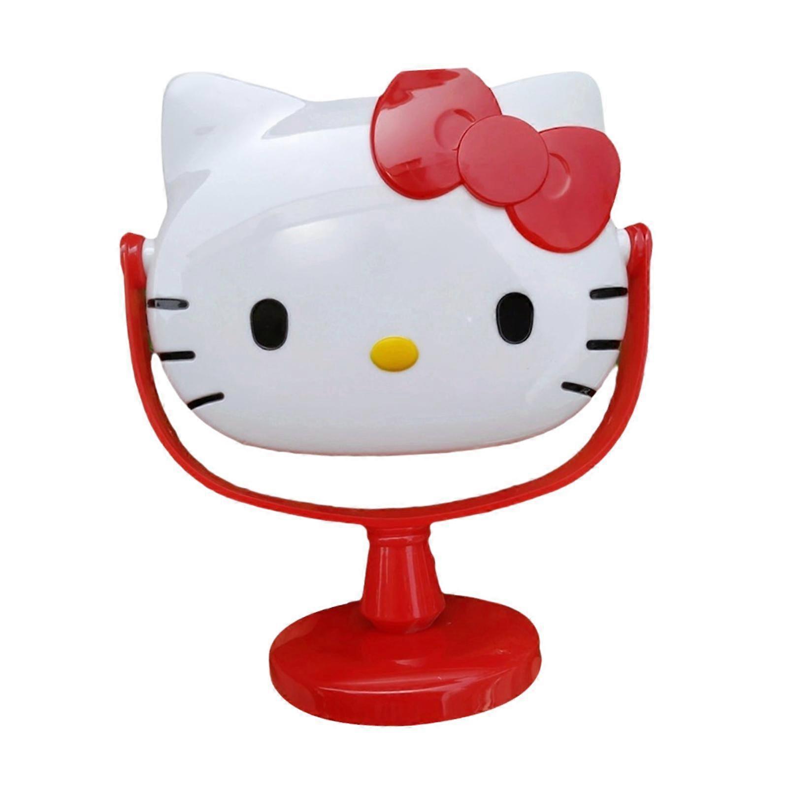 Hello Kitty Mirror Compact Tabletop Small Mirror for Bathroom Bedroom Makeup
