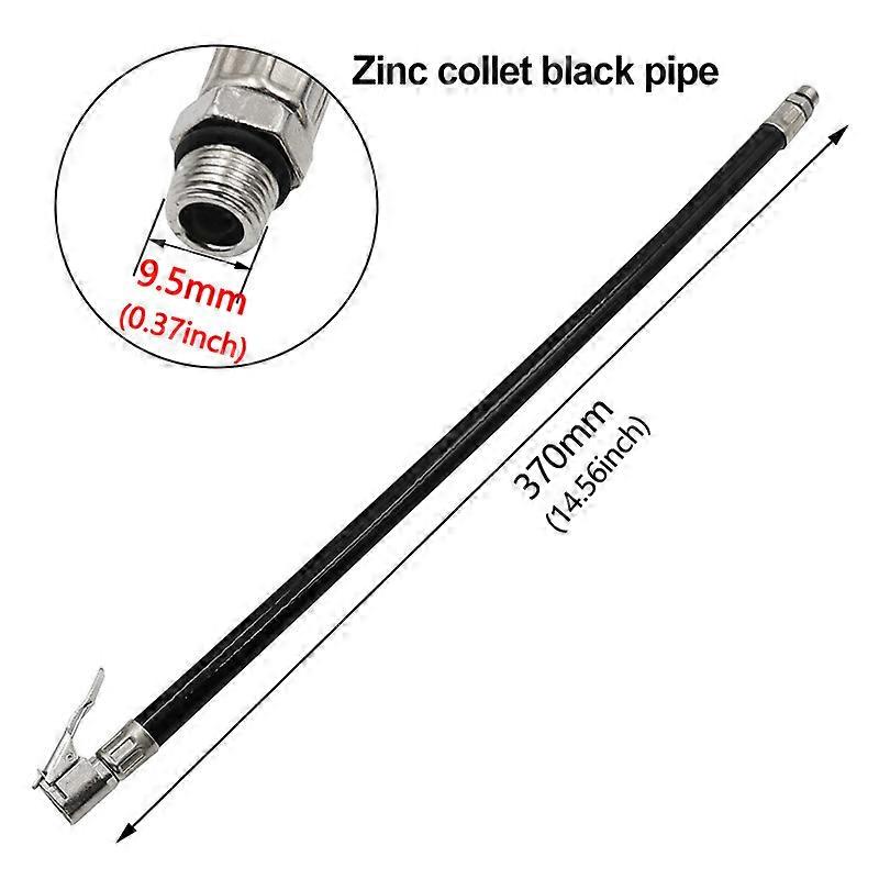 Tire Inflator Hose Inflatable Adapter Twist Tyre Air Pump Extension Tube Connection Locking Air Chuck for Bike Moto 95/125mm