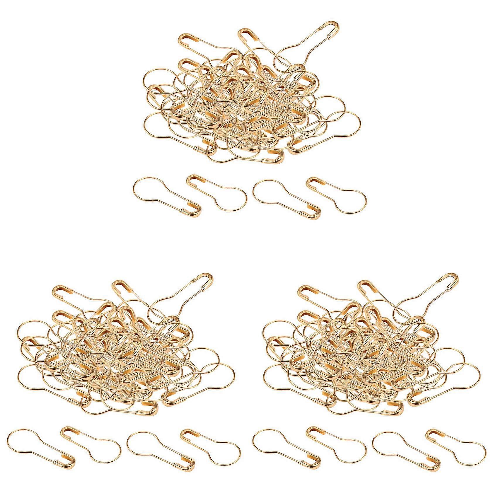 Hooks Calabash Shape Safety Pins Swing Tag 300 Pcs