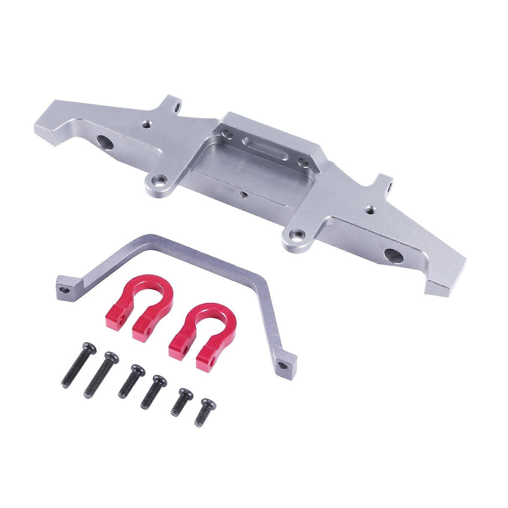 Metal Front Bumper for C14 C24 C24-1 1/16 RC Car Truck & Crawler Upgrade Parts Accessories,Titanium