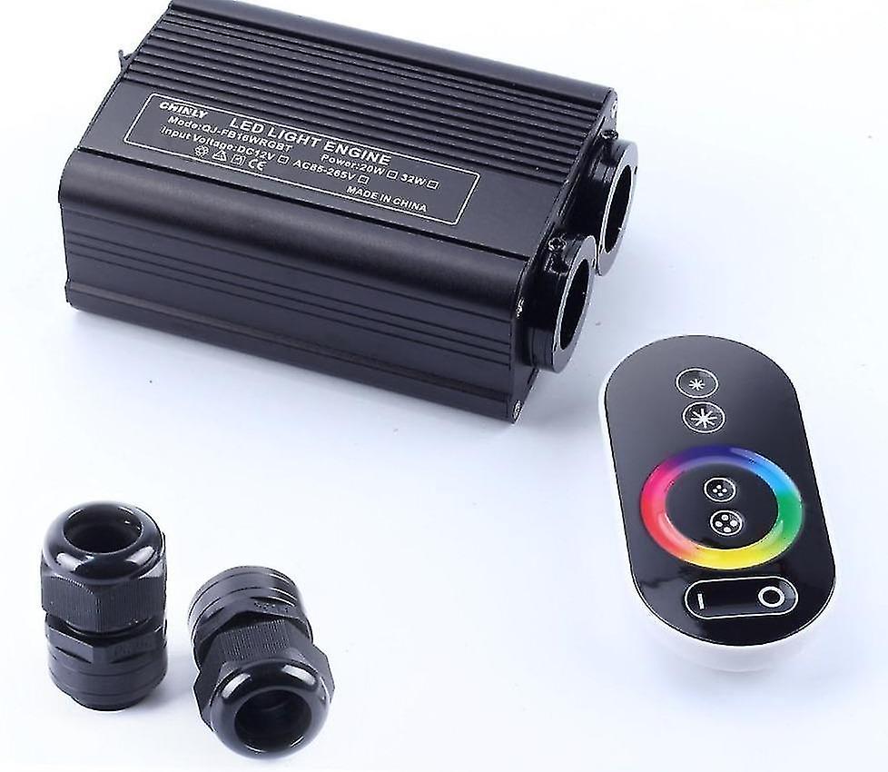 Lamps Fiber Optic Engine Rgbw Double Heads Led Light Source