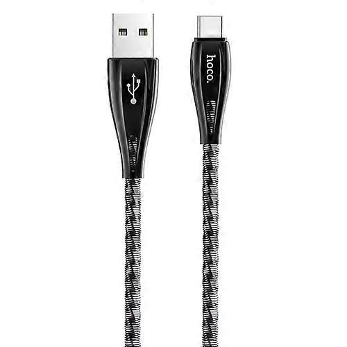 hoco U56 2.4A USB-C / Type-C Interface Metal Armor Charging Data Cable