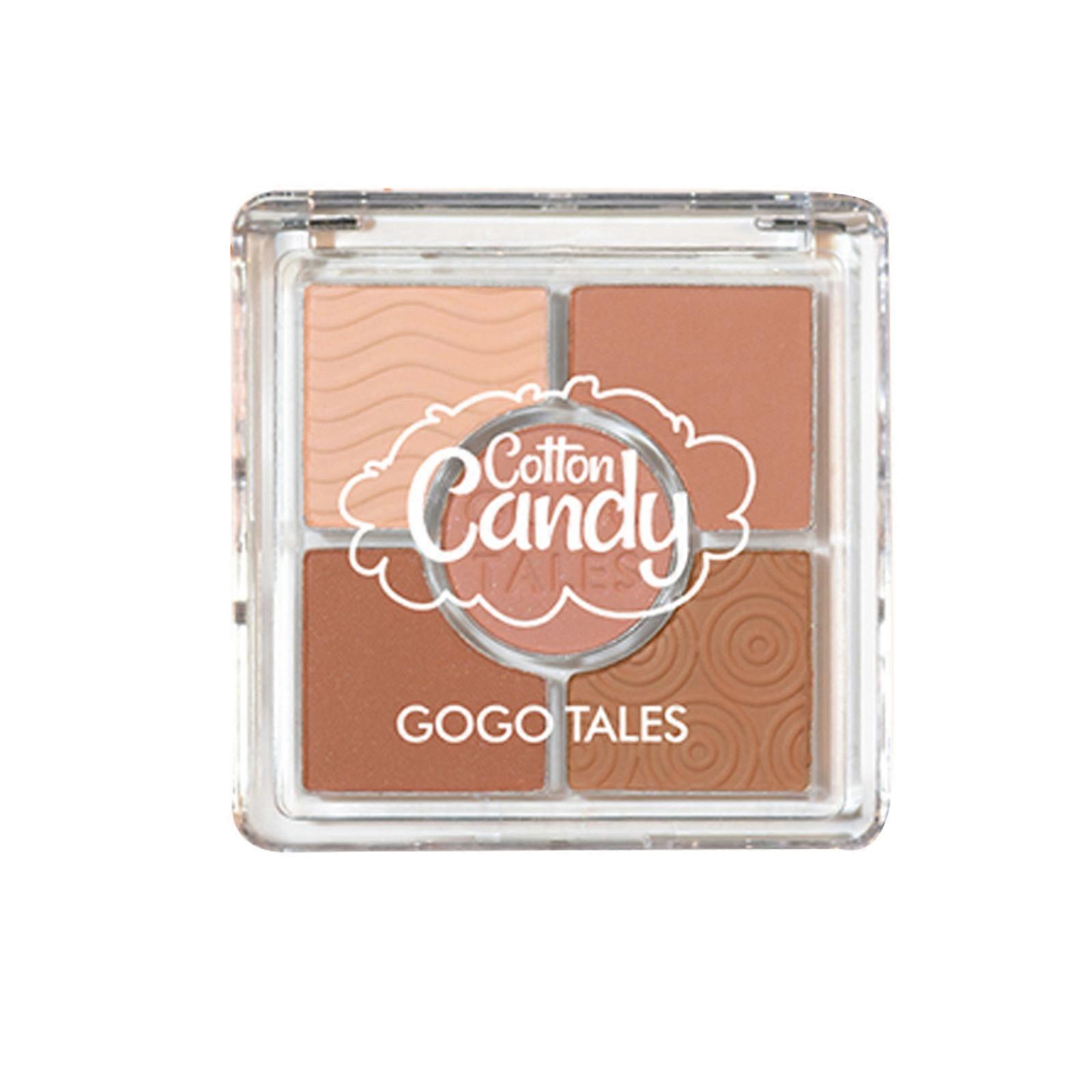 GOGO TALES 5 Colors Eyeshadow Palette Eye Makeup Pallet Pearly Matte Eyeshadows Make Up Eye Shadows Cosmetics Gift Kit