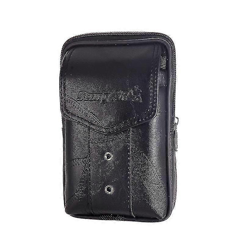 Portefeuille Homme, Vintage Cuir Taille Sac Téléphone Pochette