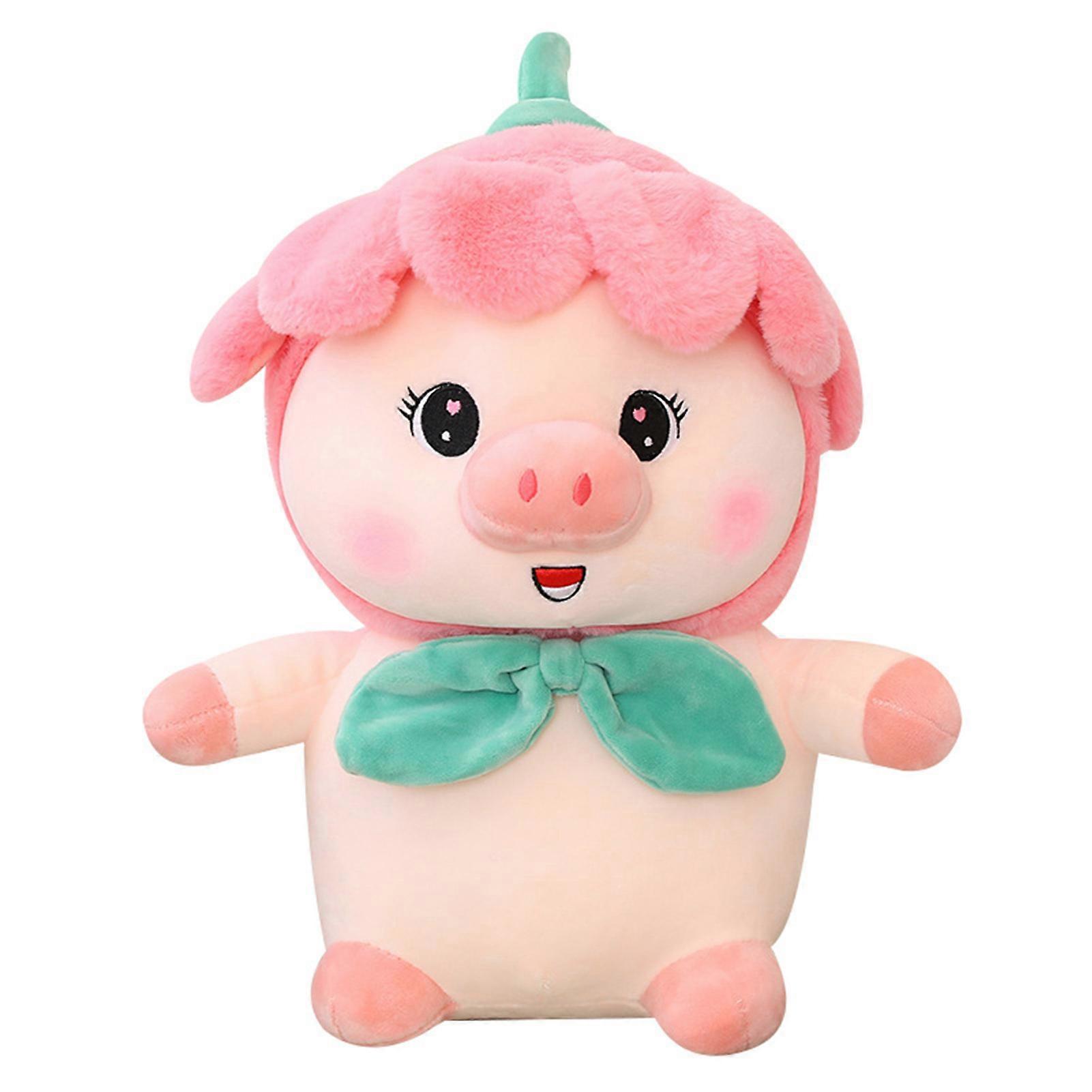Cartoon Piggy Plush Toy Doll Mini Animal Charactors Suitable for Home Office Bedroom Decoration