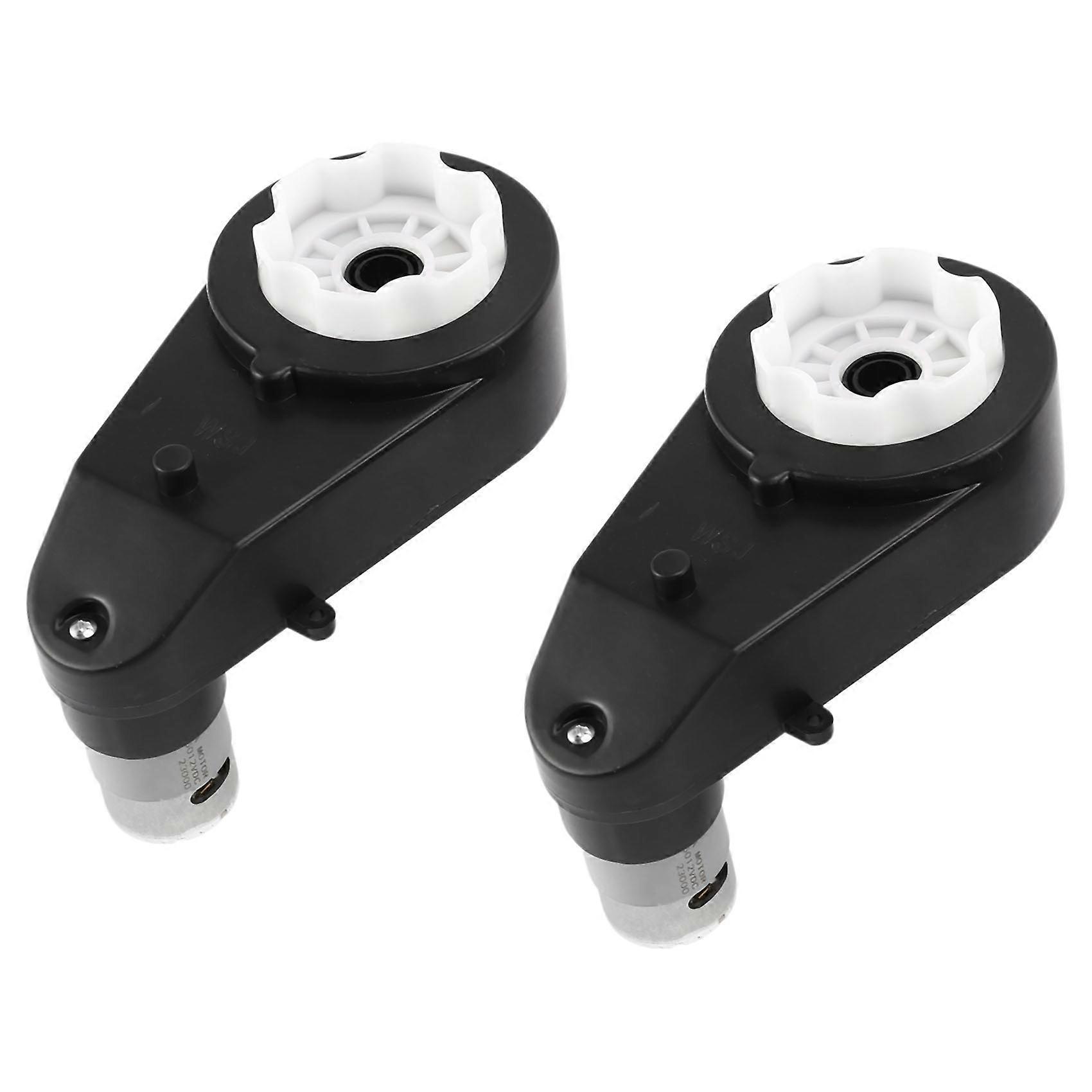 2 Pcs 550 Universal Children Electric Car Gearbox with Motor 12V 23000Rpm Motor with Kids Ride on C