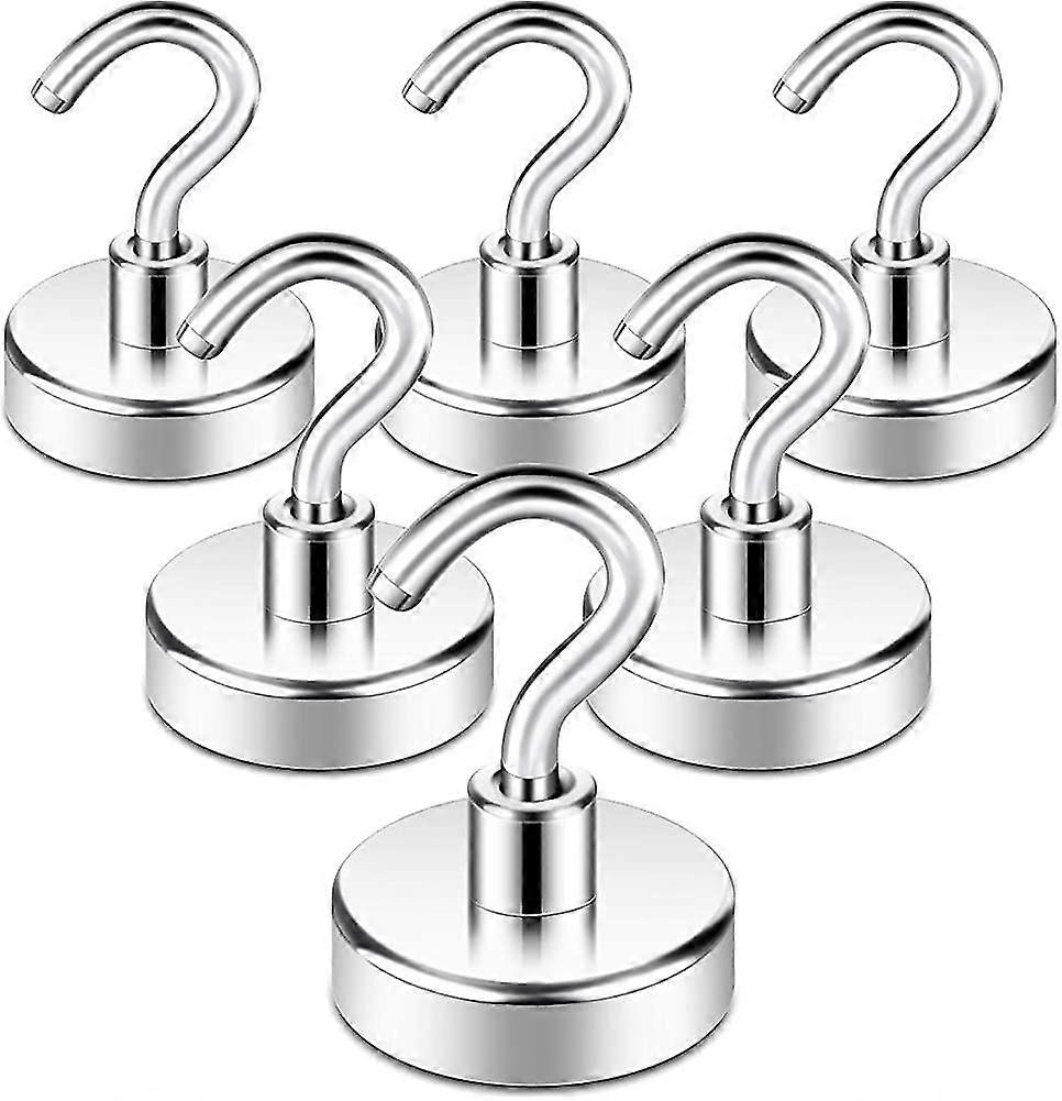 Magnetic Hooks, 28kg+ Hook Cnc Machined Base, Ideal For