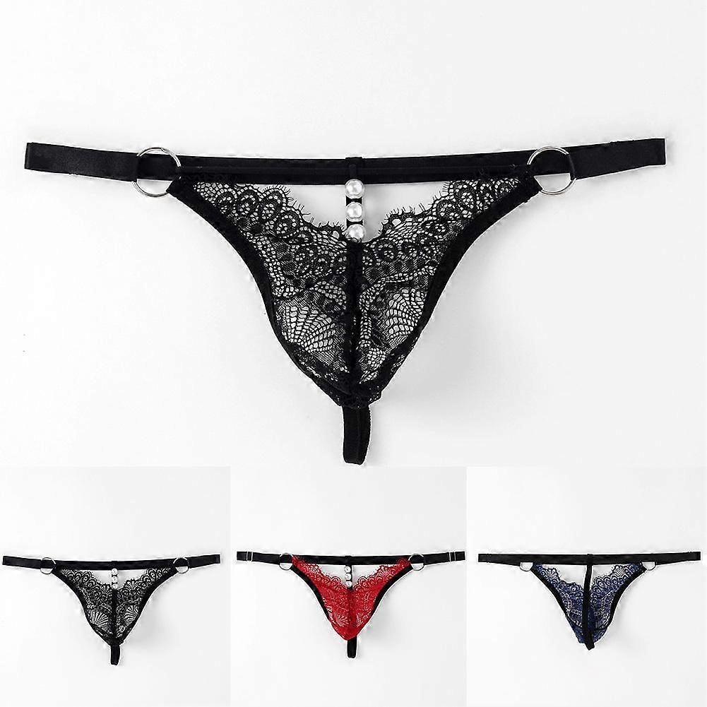 Solid Underwear Spandex Thongs Underpants 1pc Briefs