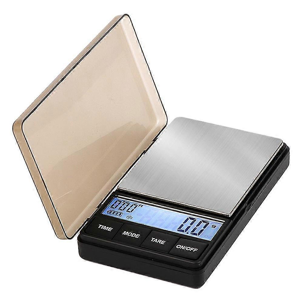 Espresso Scale With Timer, Coffee Scale For Drip Tray With Silicone Mat