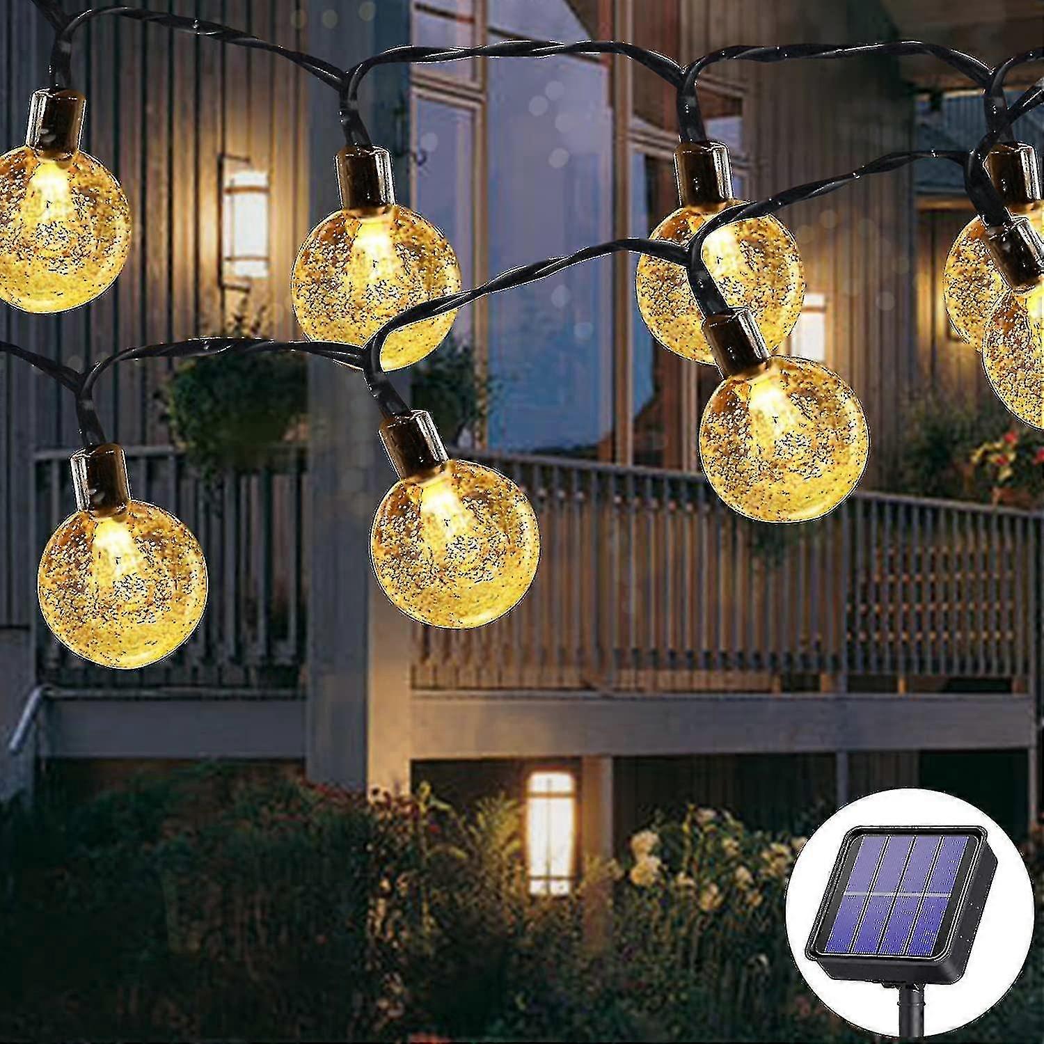 Solar String Lights Waterproof Lighting For Garden