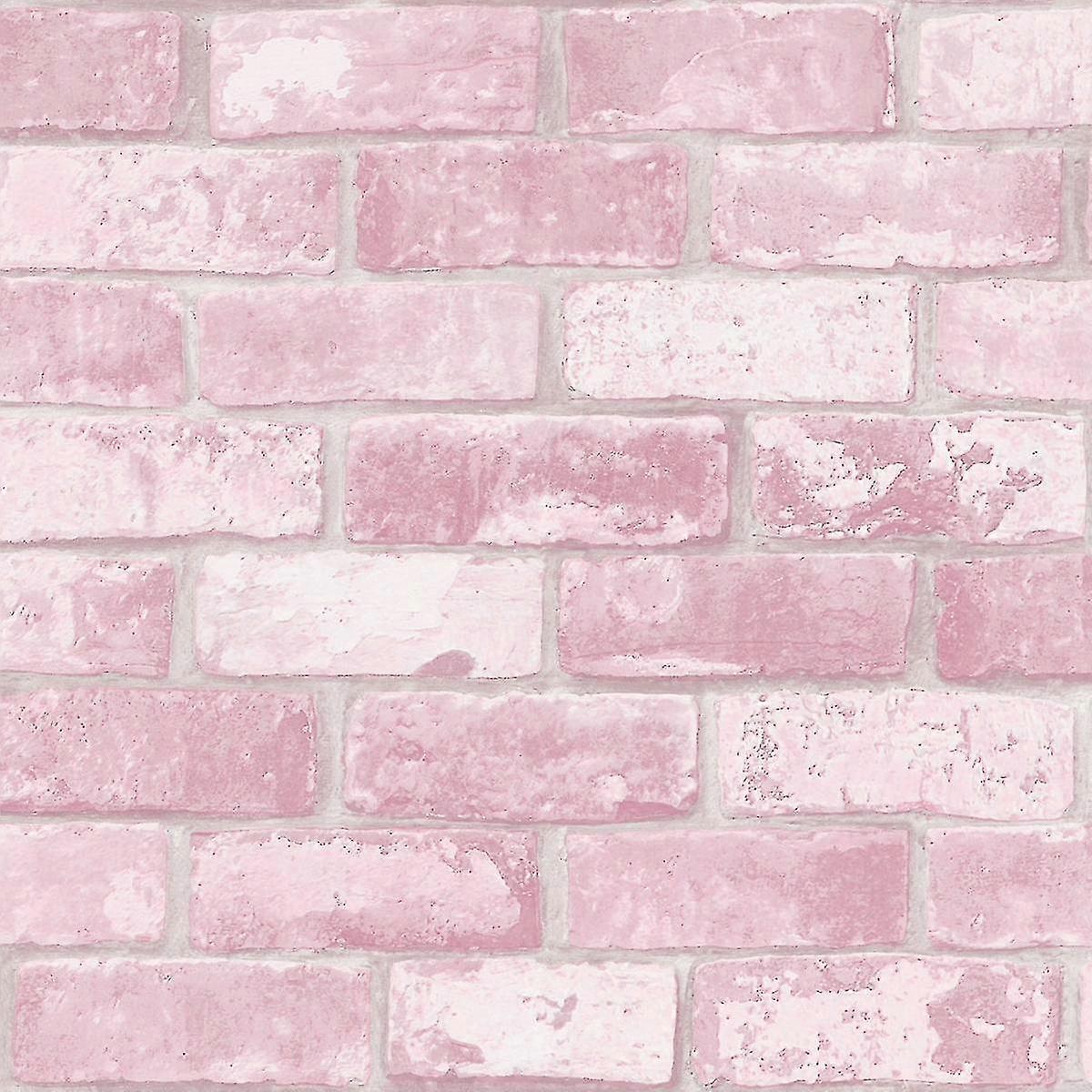 Glitter murstein bakgrunn rosa 9806