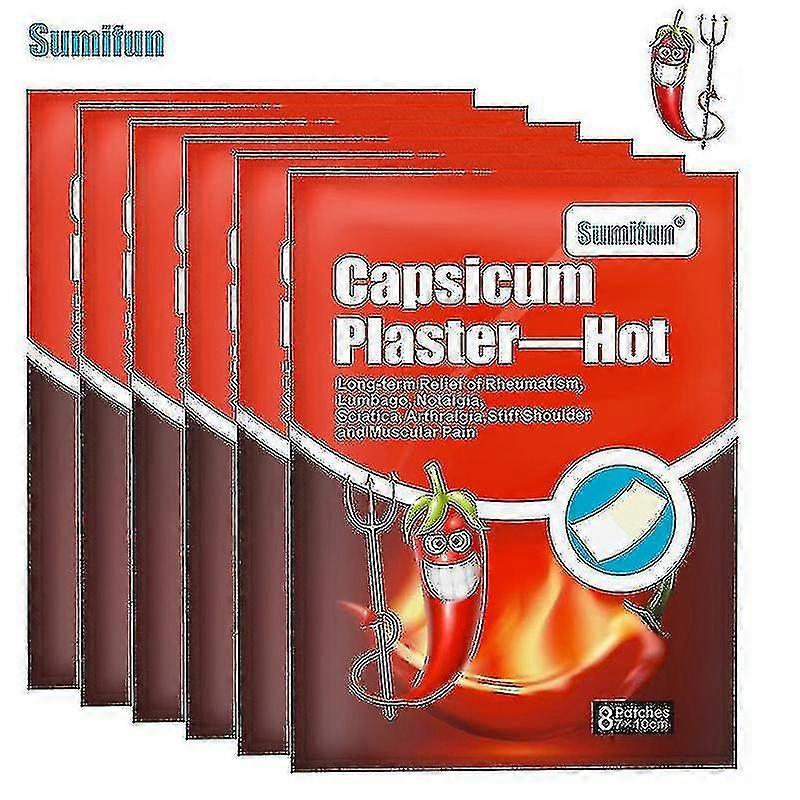 Pepper Capsicum Plaster Pain Relief Plaster Back/neck/shoulder For Joint/arthritis Patch