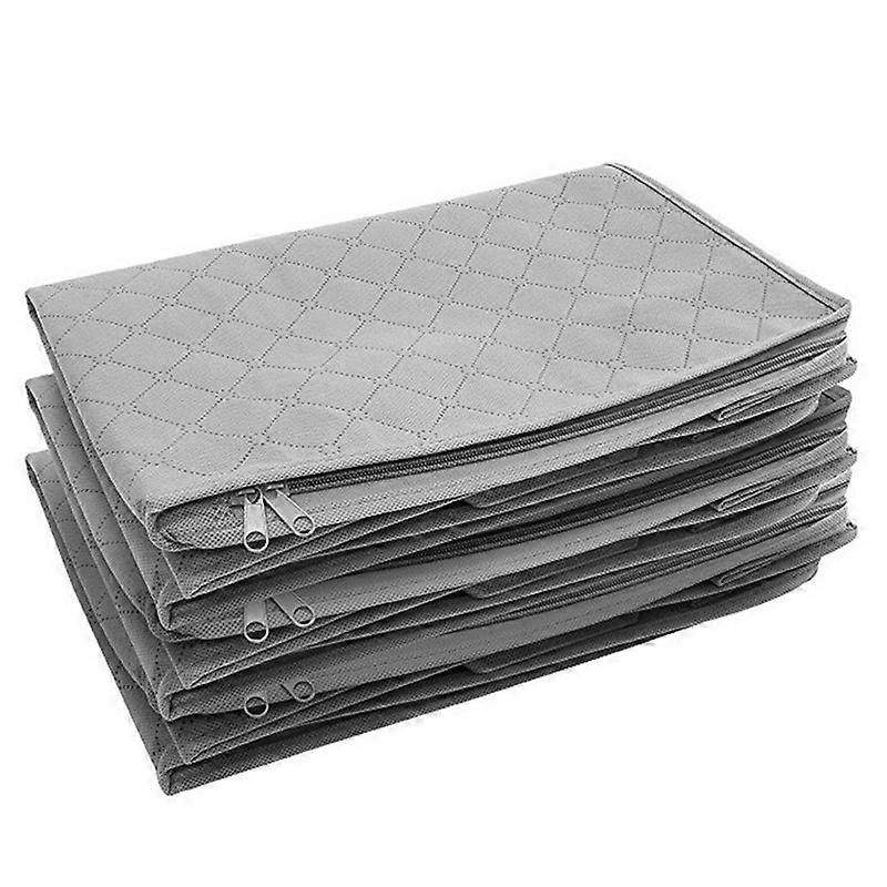 Storage Bag Large Capacity Reinforced Handle Thick Fabric Large Capacity Clothes Storage Bag Organizer for Comforters KAESI
