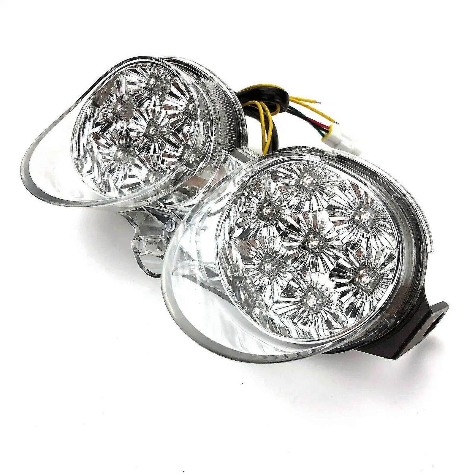 For YAMAHA YZF R6 2001-2002 Motorcycle Accessories Stop Turn Signal Taillight Tail LED Rear Lamp Assembly