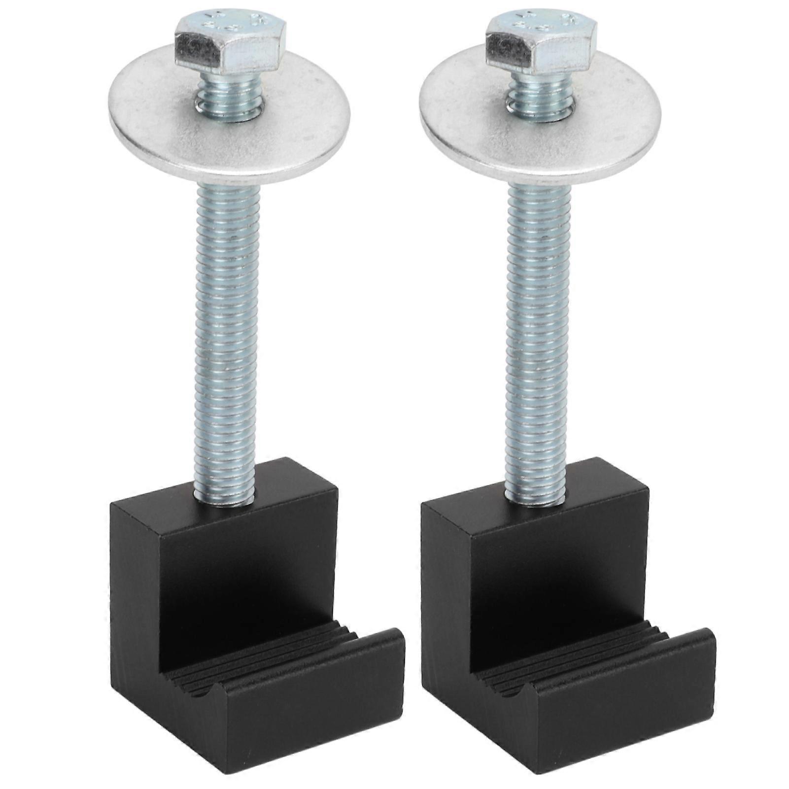 2 قطعة صندوق أدوات عالمي للخدمة الشاقة ربط سبائك الألومنيوم J السنانير كروس أوفر لشاحنة بيك أب