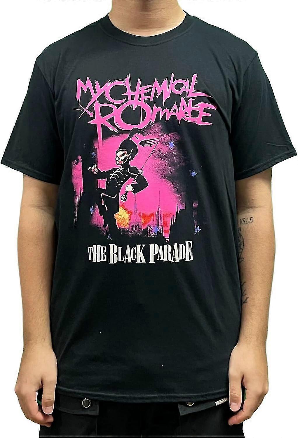 T Shirt Black Parade Artisanat robuste