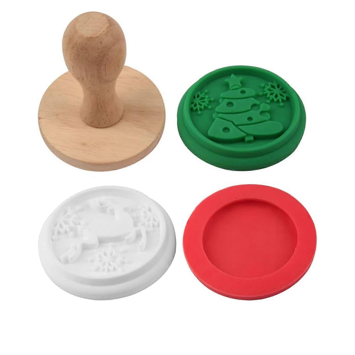 cookie stamp set with Christmas motifs