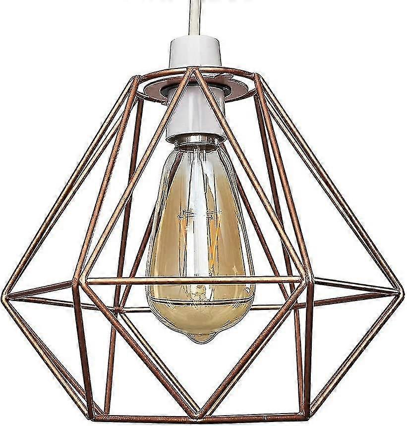 Diablo Copper Geometric Pendant