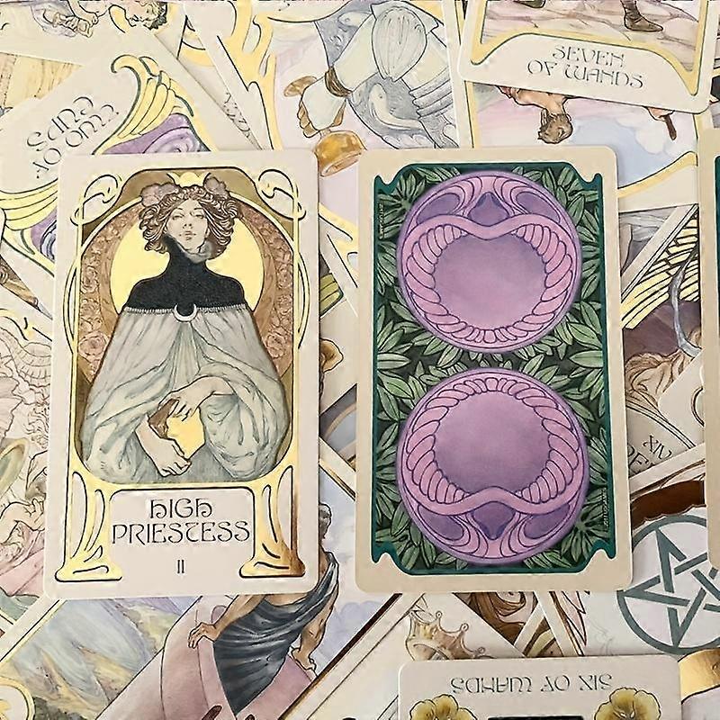 80 S Ethereal Visions Illuminated Taro S Queen Of The Moon Seasons Of The Witch De D Table Games For Party In High Quality