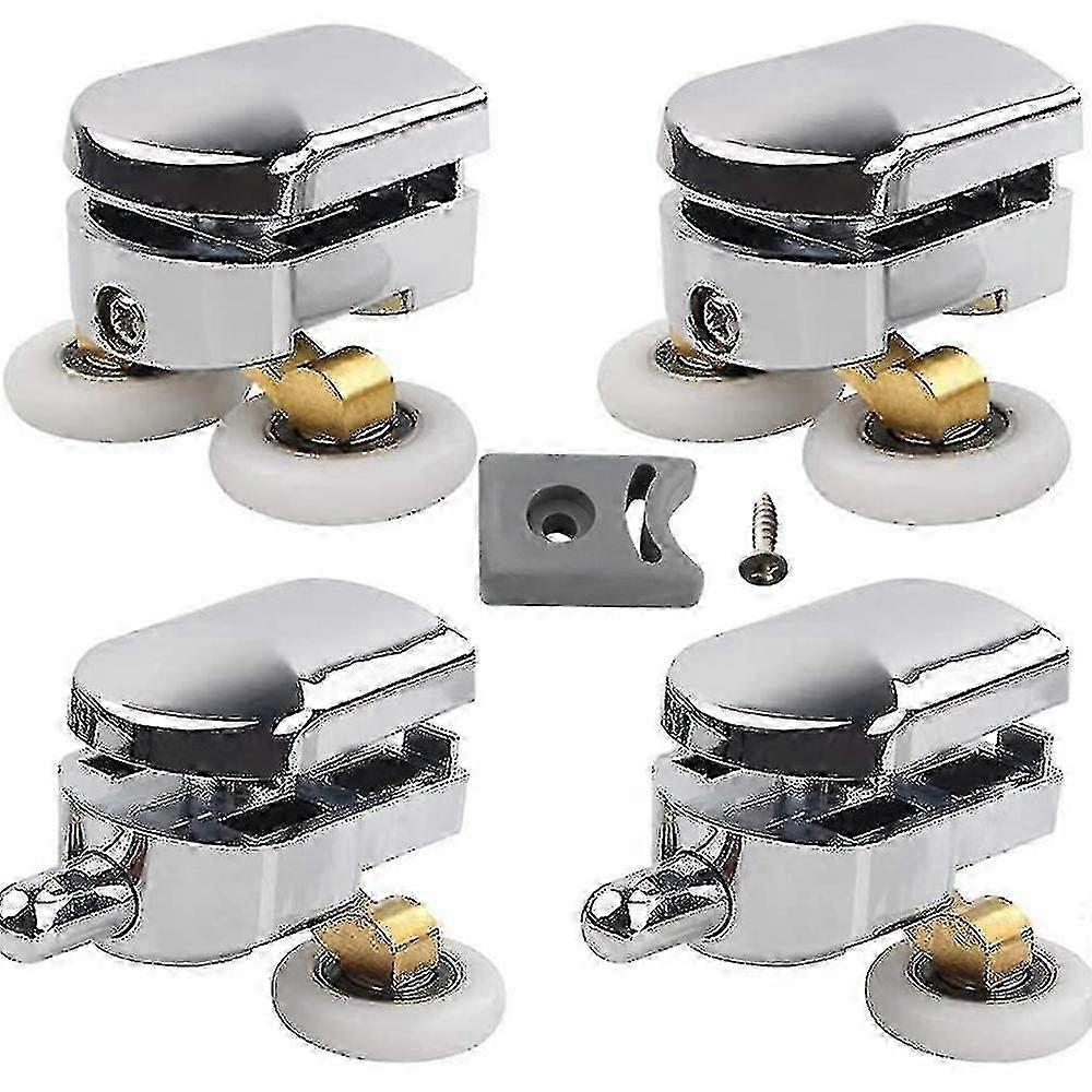 4pcs 25mm Shower Door Rollers Sliding Shower Doors Wheels Replacement Roller Runner Wheel