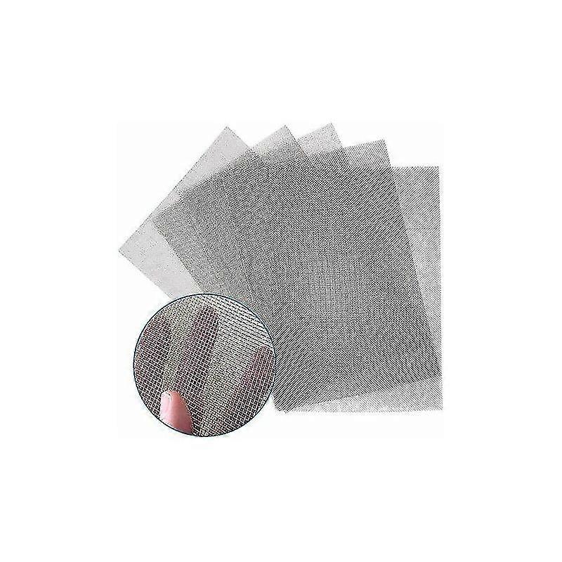 5 Pack 304 rustfritt stål vevd netting, Air Mesh 11.8 "x 8.2" (300 x 210mm)