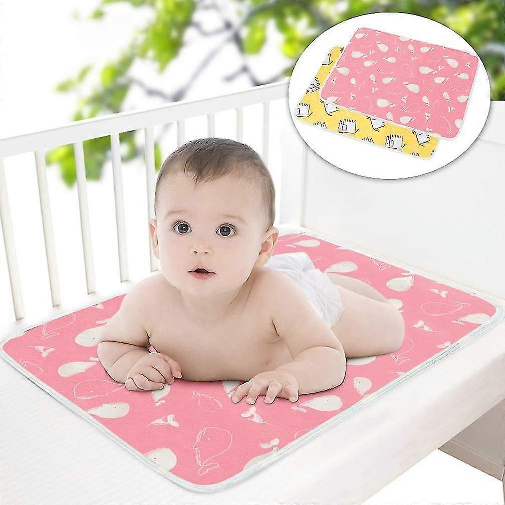 Dipper Changing Pad, Portable Toddler Diaper Changing Pad Waterproof Change Mats Premium Change Pad Liner Bed Pad Play Mat