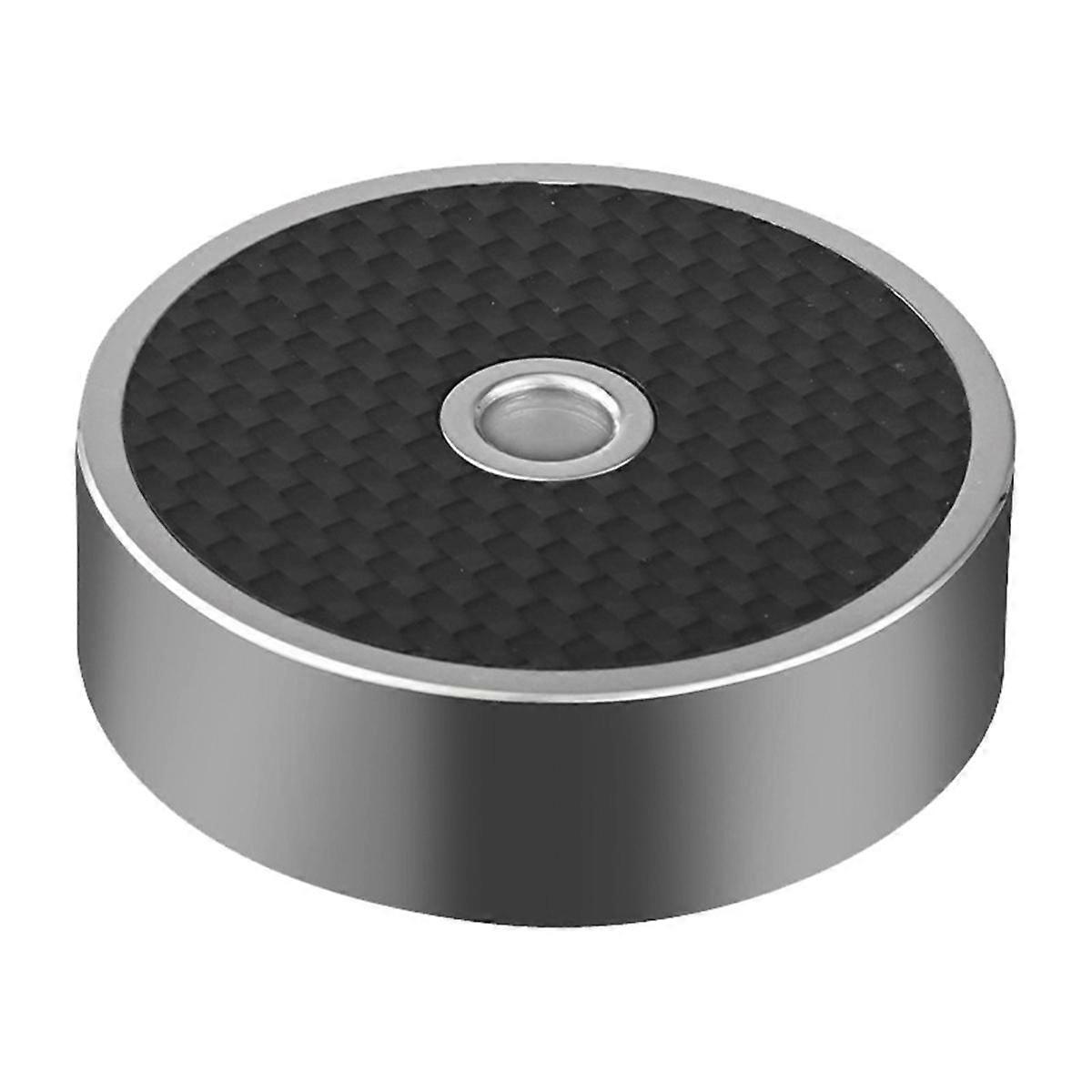 Hifi Carbon Fiber Universal LP Vinyl Record Player Disc Turntable Stabilizer with Level Aluminum Al