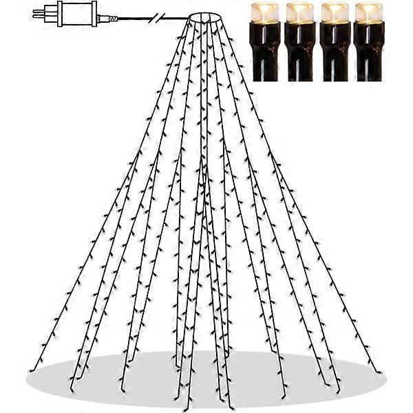 Weihnachtsbaum String LED Glänzend warmweiß