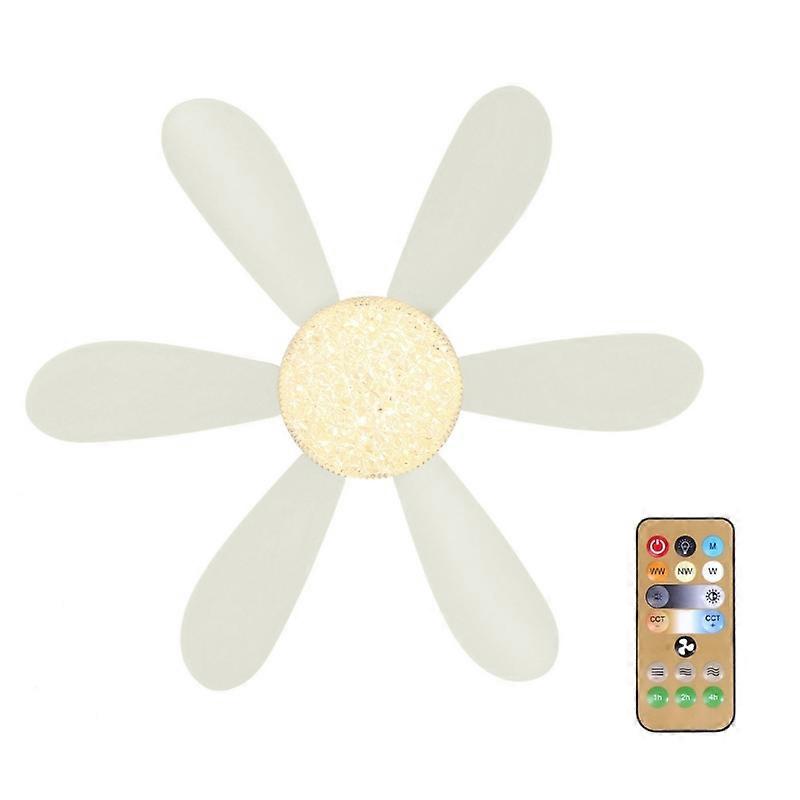 Ceiling Fans With Remote Control and Light LED Lamp Fan E27 Base Ceiling Fan