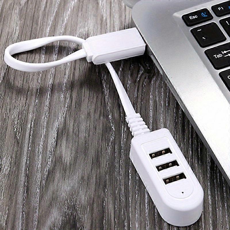 USB Splitter Hub 3.0 - Expand Your Devices with One Drag Three Multi-Function Cable Converter - Small Row Plug for Easy Use - Boost Your Productivity 