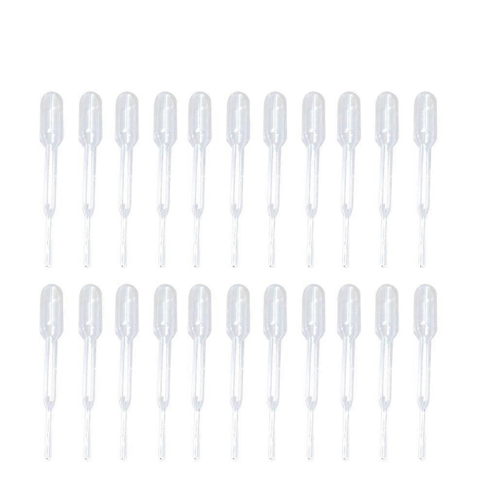 500pcs 0.2ml Disposable Plastic Transfer Pipette Graduated Droppers Essential Oils Pipettes With Scale-c