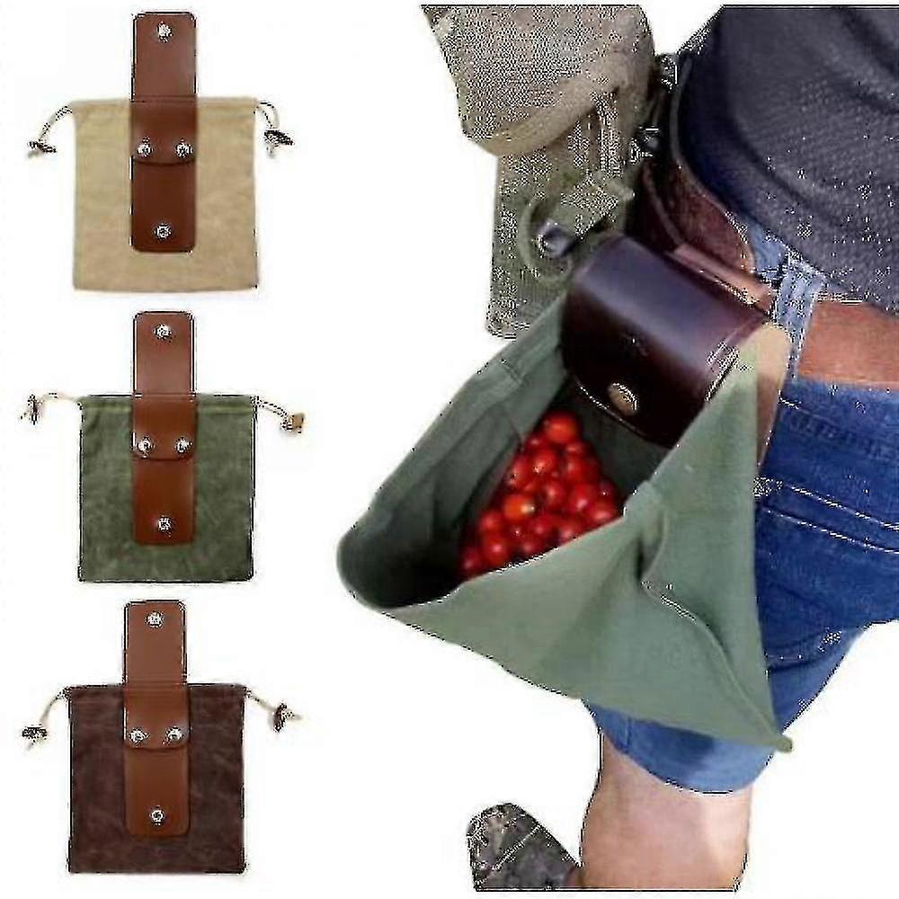 Canvas Fruit Picking Bag Canvas Garden Jungle Fruit Picking Bag