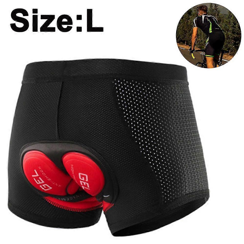 1 Pcs Cycling Underwear Men Padded Gel Bicycle Shorts With Padding Bike Liner Shorts Undershorts Anti-Slip