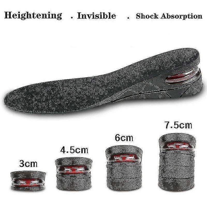Heightening Pad - Invisible Insole, Adjustable from 3 cm to 7.5 cm