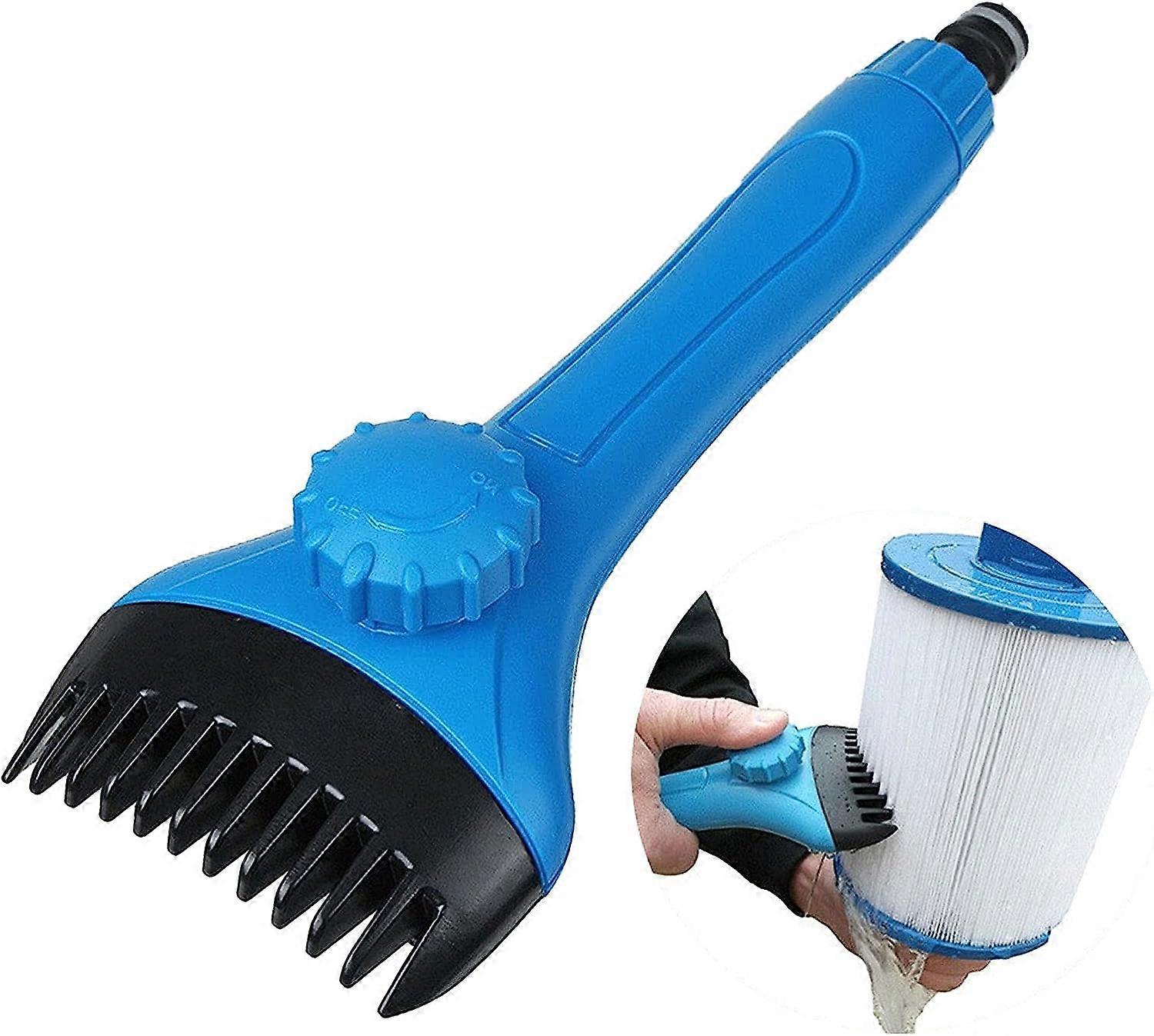 Pool Filter Cartridge Cleaner Debris and Dirt Cleaning Tools Swimming Pool Spa Filter and Pool Filter Cleaning Tool for Removing Debris