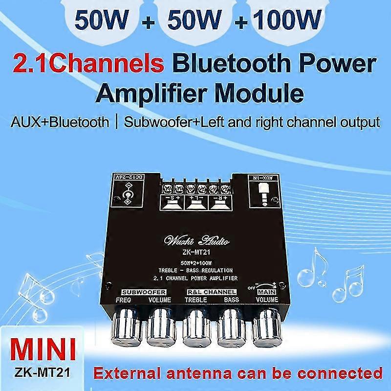 -mt21 2.1 Bluetooth 5.0 Subwoofer Verstärker Board Audio Stereo Verstärker Modul